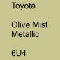 Preview: Toyota, Olive Mist Metallic, 6U4.